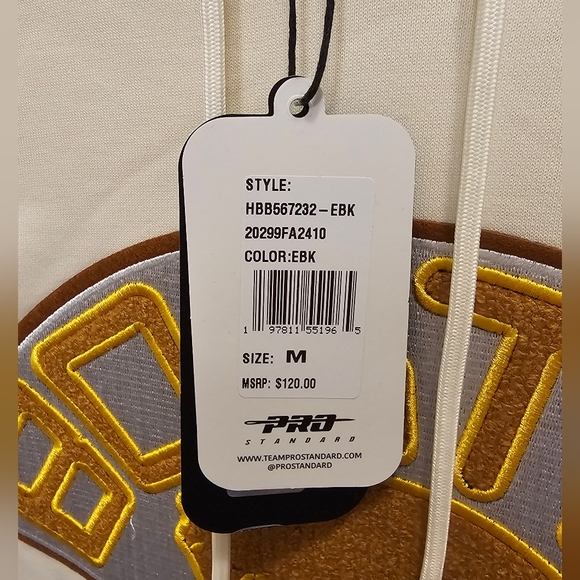 NHL BOSTON BRUINS RETRO CLASSIC MEN'S PULLOVER HOODIE - Picture 3 of 6